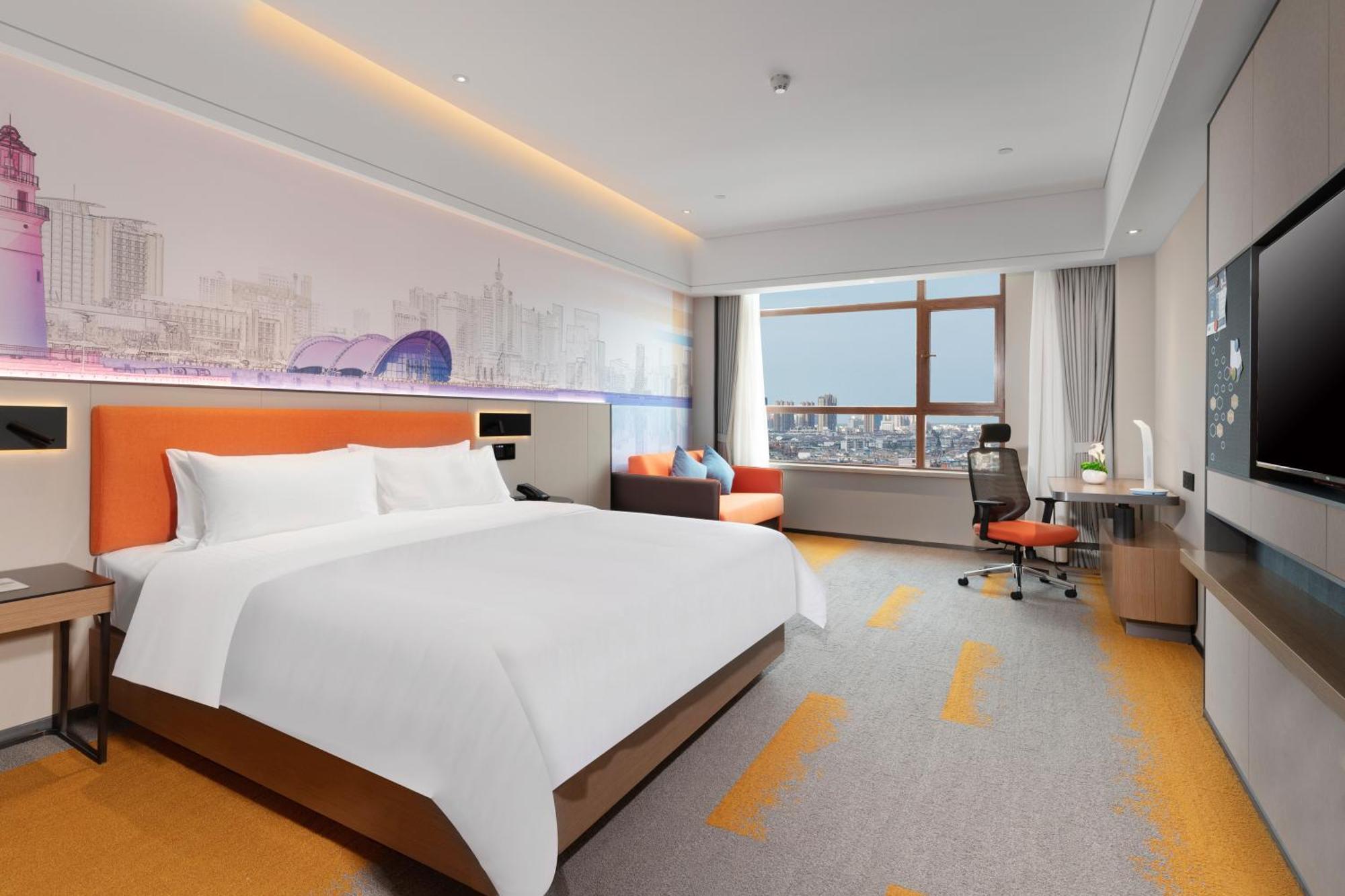 Hampton By Hilton Qingdao Jiaodong International Airport South Hotell Jiaozhou Exteriör bild