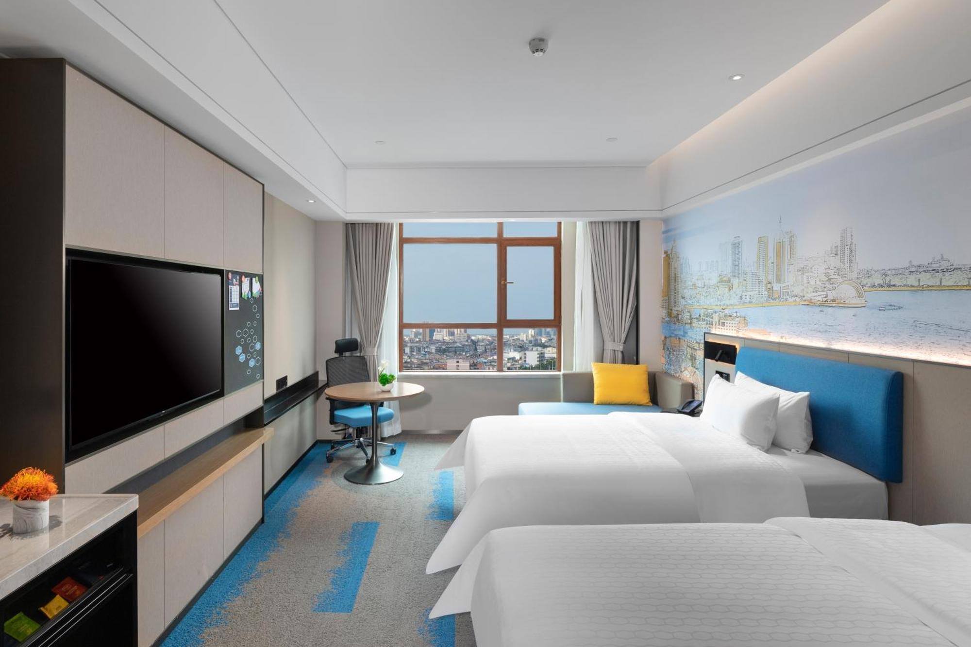 Hampton By Hilton Qingdao Jiaodong International Airport South Hotell Jiaozhou Exteriör bild