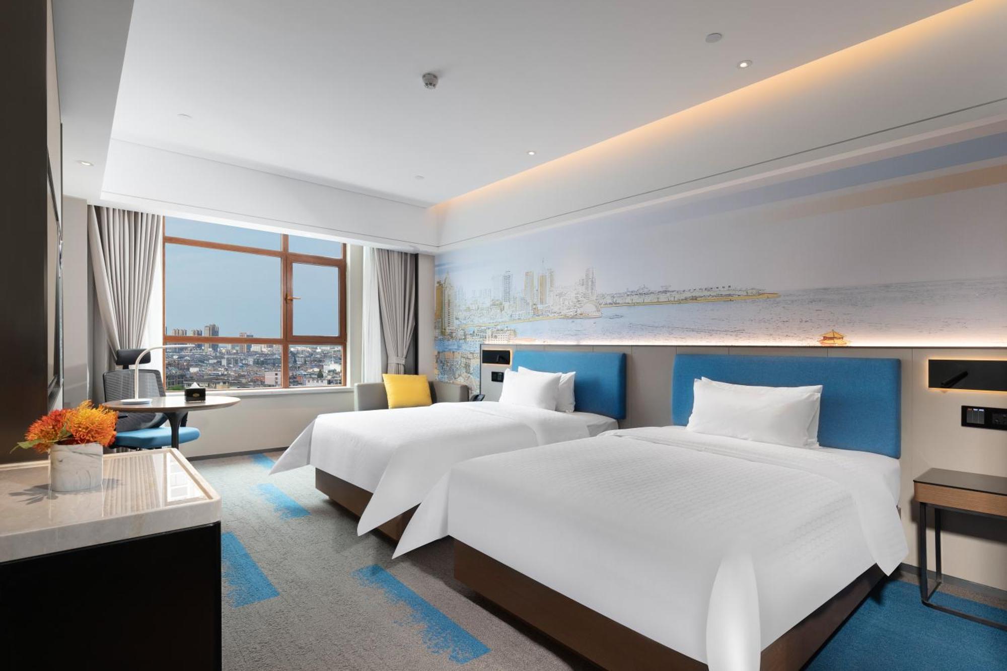 Hampton By Hilton Qingdao Jiaodong International Airport South Hotell Jiaozhou Exteriör bild