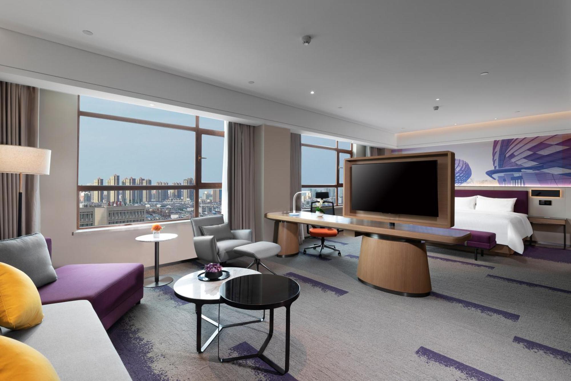 Hampton By Hilton Qingdao Jiaodong International Airport South Hotell Jiaozhou Exteriör bild