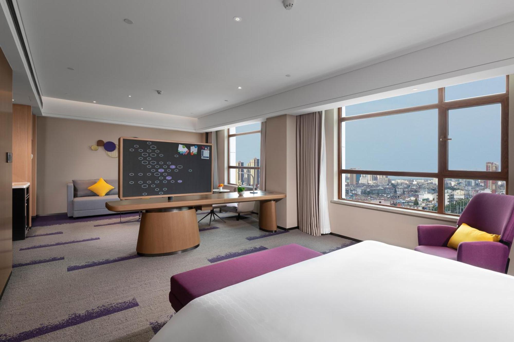 Hampton By Hilton Qingdao Jiaodong International Airport South Hotell Jiaozhou Exteriör bild