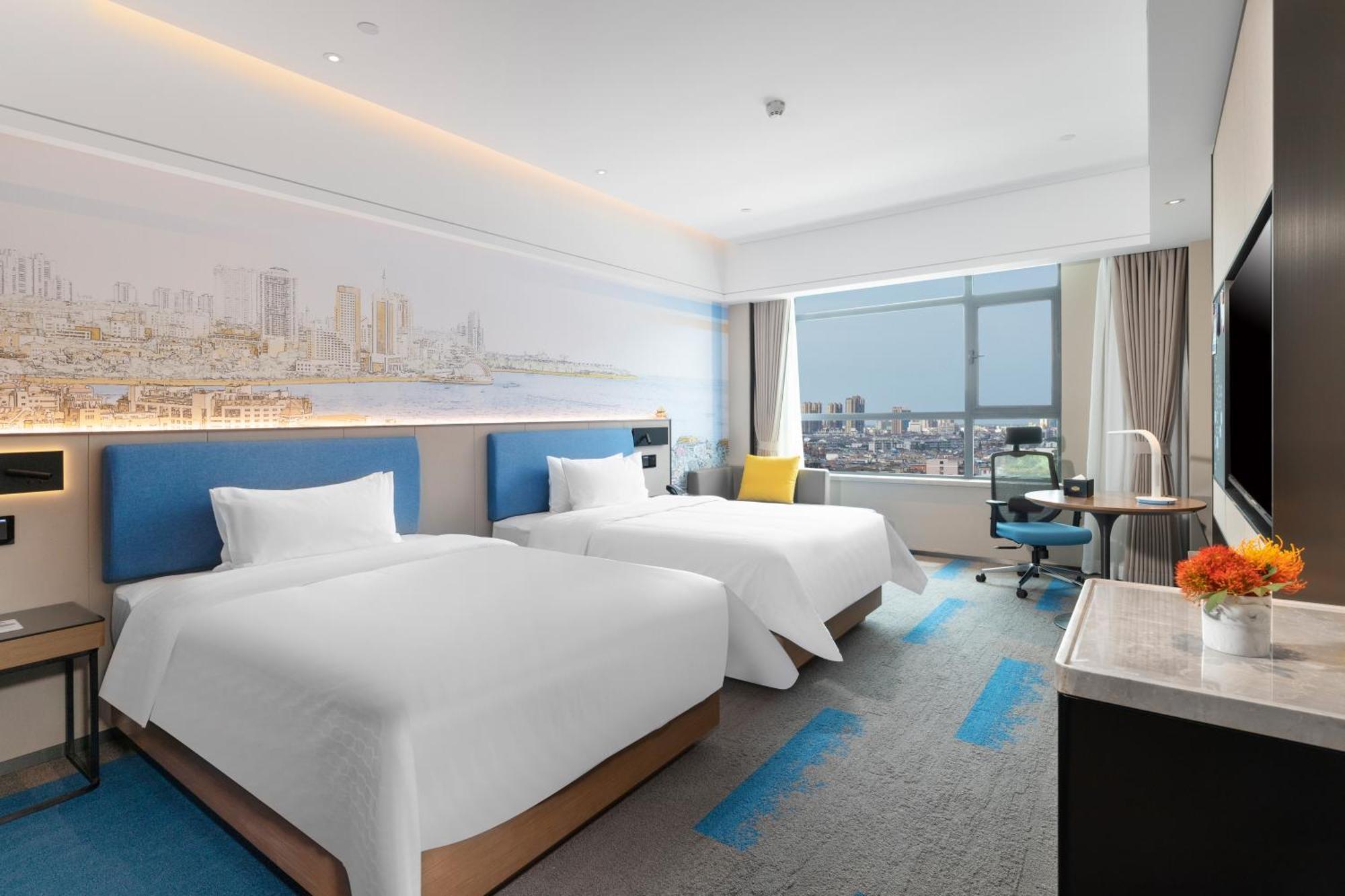 Hampton By Hilton Qingdao Jiaodong International Airport South Hotell Jiaozhou Exteriör bild